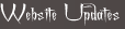 web updates